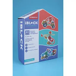 Конструктор дитячий IBLOCK PL-921-313 Різнокольоровий (2000989432838)