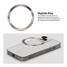 Чохол ArmorStandart Replica MagSafe для Apple iPhone 15 White - мініатюра 4