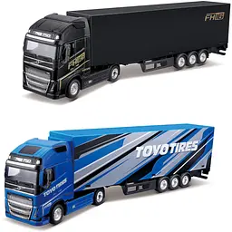 Автомодель Bburago Фура Volvo FH16 Globetrotter 750 XXL 1:43 в асортименті (18-31461) - мініатюра 3