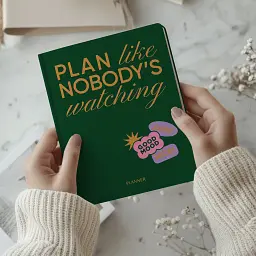 Планер «PLAN LIKE NOBODY'S WATCHING» зелений - мініатюра 3