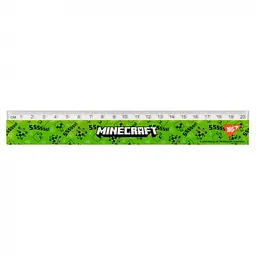 Лінійка YES Minecraft, 20 см, 10 шт. в упаковці