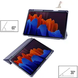 Чохол TPUCristal SlimTPU Spen holder Samsung Galaxy Tab S9 Plus / S9+ FE / S10+ 12.4 Фіолетовий - мініатюра 3