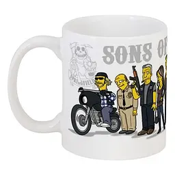 Кружка GeekLand The Simpsons Sons of Anarchy - мініатюра 2