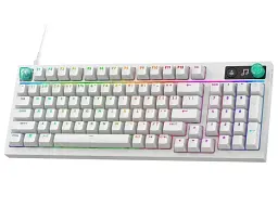 Клавіатура Logitech G316 X 98 RGB Mechanical Tactile White (920-014231) - мініатюра 2
