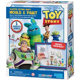 Набір для виготовлення гіпсових магнітів 4M Mould & Paint Disney Pixar Історія іграшок (00-06219)