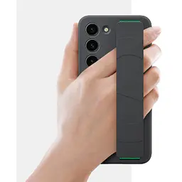 Оригнальний силіконовий чохол Samsung Silicone Grip Cover для Samsung Galaxy S23 EF-GS911TBEGRU Black - мініатюра 2