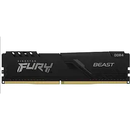 Модуль пам'яті DDR4 Kingston FURY Beast 2x16GB 3200MHz Black (KF432C16BB1K2/32) [94516] - мініатюра 2
