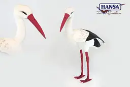 М'яка іграшка Hansa Лелека, висота 70 см (35163) - мініатюра 2