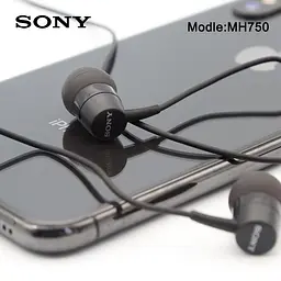 Навушники Sony гарнітура MH-750 з мікрофоном - мініатюра 4