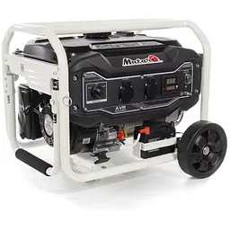 Бензиновий генератор Matari MH4000E (2.8 кВт), однофазний 220V, 50Hz, об'єм бака 13л, стартер