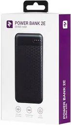 Зовнішній акумулятор - портативне зарядне 2E PB2004 20000mAh - мініатюра 3