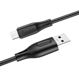 Кабель Avantis AC-87m Silicone USB – Micro- чорний - мініатюра 2