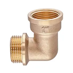 Кутник Koer Kf.L10MF.Wn - 1'' MF без нікелю KR5577 - мініатюра 2