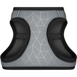 Шлея для собак м'яка Waudog Clothes Світловідбиваюча, з QR паспортом, ХS2, 28-31х20-22 см (2927) - мініатюра 3