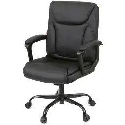 Офісне крісло Аклас Лівар TILT 10002M Чорний (PU Black) (00158598)