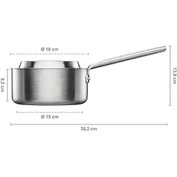 Ківш Fiskars Norden без покриття з кришкою 1.8 л (1067637) - мініатюра 3