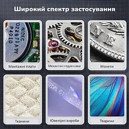 Електронна лупа - мікроскоп портативний c 50X наближенням із записом фото та відео Nectronix DM-370 (101150) - мініатюра 5