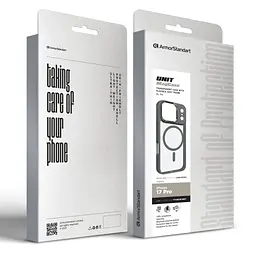 Чохол до мобільного телефона Armorstandart Unit MagCase Apple iPhone 17 Pro Titanium Grey (ARM86293) - мініатюра 2