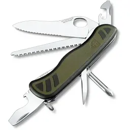 Нож Victorinox 0.8461.MWCH Soldier's Knife Оливковый/черный
