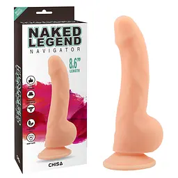 Фалоімітатор - Naked Legend Navigato 8.6" Flesh