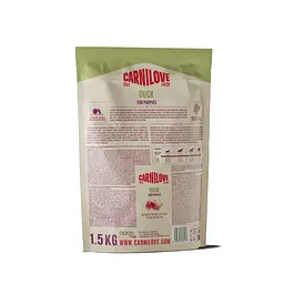 Сухий корм для цуценят Carnilove True Fresh Puppy суперпреміум качка 1.5 кг - мініатюра 2