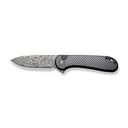 Ніж Civivi Button Lock Elementum II Damascus Carbon (C18062PB-DS1) - мініатюра 8