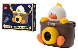 Генератор мильних бульбашок фотоапарат з качечкою Duck Bubble Camera в коробці 906DY р.19,3*16,3*9,3см