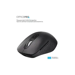 Мишка OfficePro M265B Wireless/Bluetooth Silent Click Black (M265B) - мініатюра 9
