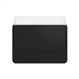 Чохол WiWU Skin Pro II Leather Sleeve Case для MacBook Pro 13 (2016-2019) Black [46440] - мініатюра 2