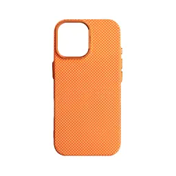 Чохол ArmorStandart LikeCarbon2 MagCase для Apple iPhone 16 Pro Max Kevlar Orange
