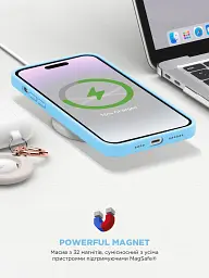 Чохол ArmorStandart ICON2 MagSafe для Apple iPhone 14 Pro Sky - мініатюра 9