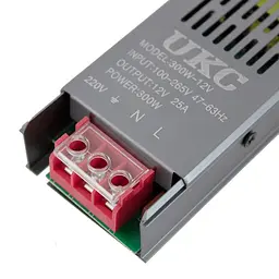 Блок живлення UKC model 300W-12V, 25 A, імпульсний блок живлення на 12 вольтів, адаптер живлення 12 В - мініатюра 4