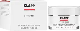 Відновлююча маска Klapp X-Treme Skin Renovator Mask, 50 мл - мініатюра 2