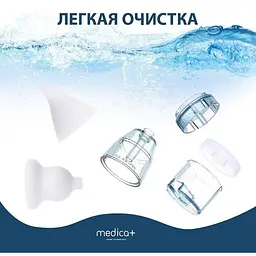 Назальний аспіратор соплевідсмоктувач Medica+ Nose Cleaner 7.0 - мініатюра 6