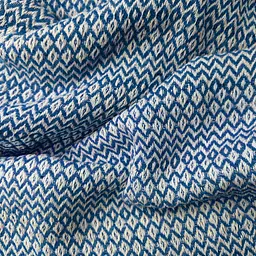 Плед бавовняний Cosas RHOMB CS4 200х230 см синій (Plaid_Rhomb_43Denim_200x230) - мініатюра 5