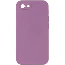 Чохол Silicone Case Square Full Camera Protective (AA) NOLOGO для Apple iPhone 6/6s (4.7) Ліловий / Lilac Pride