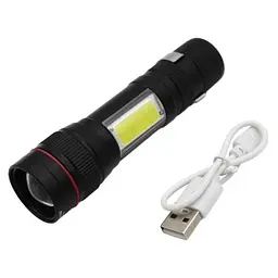 Тактичний ліхтар ручний акумуляторний BL POLICE BL 520 T6 300 Lumen USB (49972)
