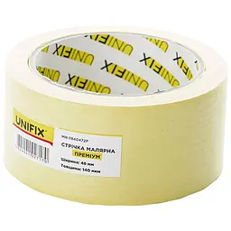 Скотч малярський Unifix 48 мм x 40 м преміум