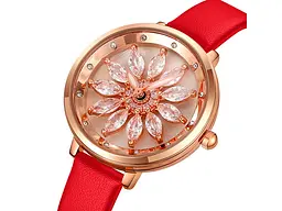 Жіночий наручний годинник 2268MTRD Matte Red Skmei acs0030070 - мініатюра 3