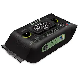 Вологі серветки Relax black антиактеріальні 120 шт.