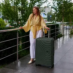 Валіза з розширенням Madisson 42203 велика 103л зелена (42203-L-Dark-green) - мініатюра 7