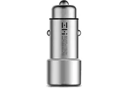 Автомобільний зарядний пристрій ZMI 18W QC3.0 silver - мініатюра 3