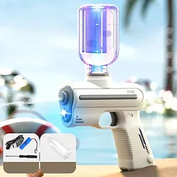 Водяний пістолет DK Water Gun 9007B White [138751] - мініатюра 5