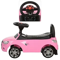 Каталка-толокар Bambi M 3147A-8 Рожевий музичний - мініатюра 3