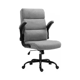 Офісне крісло GT Racer B-3041 Gray (B-3041 Fabric Gray) - миниатюра 4