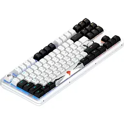 Клавіатура Dark Project One 87 Fuji ANSI V2 ENG/UA Black/White (DPKB_FUJI_87_ANSI_UA) [151430] - мініатюра 3