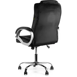 Офісне крісло Barsky Soft Microfiber Black (Soft-04) - мініатюра 4
