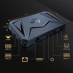 Смарт ТВ приставка X96Q Pro+ Plus 4/32 Гб Smart TV Box Android 14 - мініатюра 5