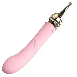 Вібратор Zalo Courage Pre-Heating G-spot Massager 20.6 см рожевий - мініатюра 4