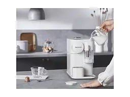 Капсульна кавоварка еспресо Delonghi Lattissima One EN510.W - мініатюра 7